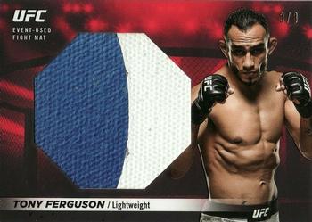 2018 Topps UFC Knockout - Fight Mat Relics Red #FMR-TF Tony Ferguson Front