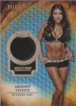 2018 Topps UFC Knockout - Tier One Relics Blue #TOR-AC Arianny Celeste Front
