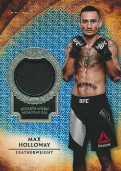 2018 Topps UFC Knockout - Tier One Relics Blue #TOR-MH Max Holloway Front