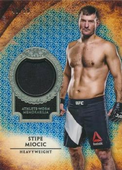 2018 Topps UFC Knockout - Tier One Relics Blue #TOR-SM Stipe Miocic Front
