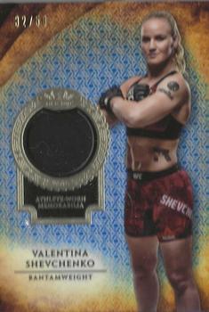 2018 Topps UFC Knockout - Tier One Relics Blue #TOR-VS Valentina Shevchenko Front