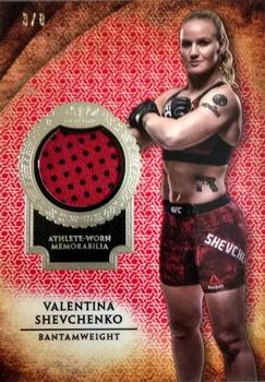 2018 Topps UFC Knockout - Tier One Relics Red #TOR-VS Valentina Shevchenko Front