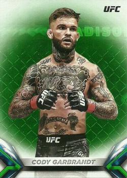 2018 Topps UFC Knockout - Green #1 Cody Garbrandt Front