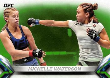2018 Topps UFC Knockout - Green #27 Michelle Waterson Front