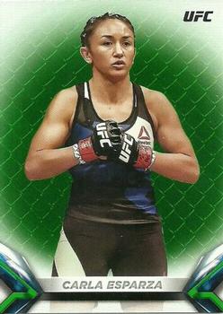 2018 Topps UFC Knockout - Green #56 Carla Esparza Front