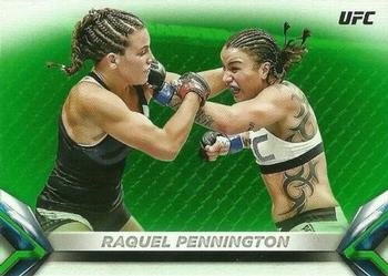 2018 Topps UFC Knockout - Green #66 Raquel Pennington Front