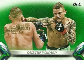 2018 Topps UFC Knockout - Green #67 Dustin Poirier Front