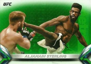 2018 Topps UFC Knockout - Green #81 Aljamain Sterling Front