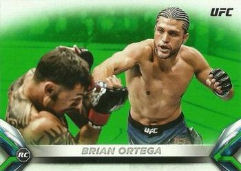 2018 Topps UFC Knockout - Green #100 Brian Ortega Front