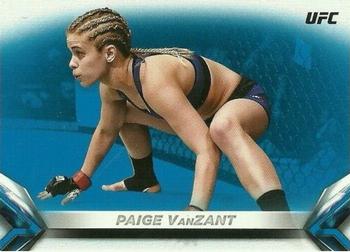 2018 Topps UFC Knockout - Blue #10 Paige VanZant Front