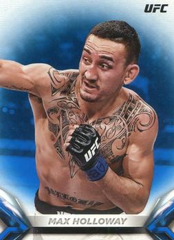 2018 Topps UFC Knockout - Blue #25 Max Holloway Front