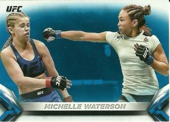 2018 Topps UFC Knockout - Blue #27 Michelle Waterson Front