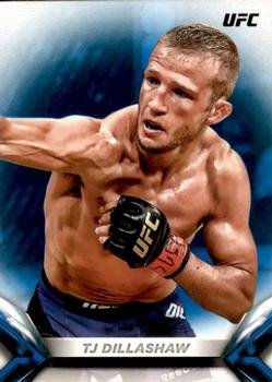 2018 Topps UFC Knockout - Blue #44 TJ Dillashaw Front