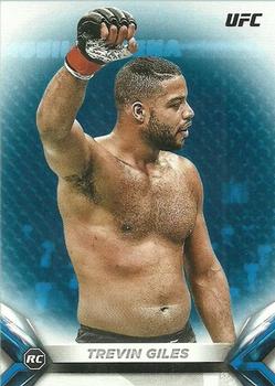 2018 Topps UFC Knockout - Blue #54 Trevin Giles Front