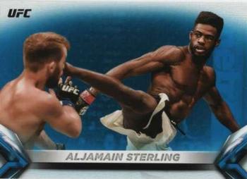 2018 Topps UFC Knockout - Blue #81 Aljamain Sterling Front