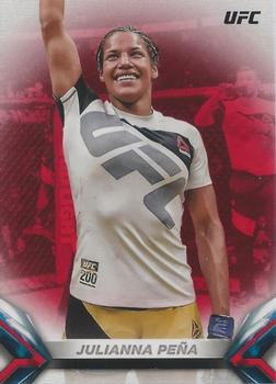 2018 Topps UFC Knockout - Red #60 Julianna Peña Front