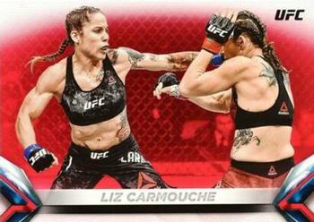 2018 Topps UFC Knockout - Red #79 Liz Carmouche Front
