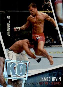 2009 Topps UFC Round 2 - Photo Finish #PF-1 James Irvin Front