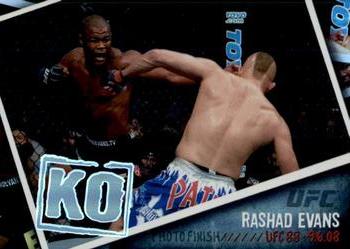 2009 Topps UFC Round 2 - Photo Finish #PF-3 Rashad Evans Front