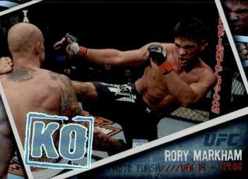 2009 Topps UFC Round 2 - Photo Finish #PF-6 Rory Markham Front