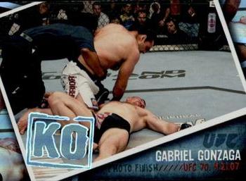2009 Topps UFC Round 2 - Photo Finish #PF-14 Gabriel Gonzaga Front