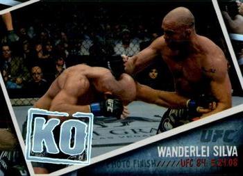 2009 Topps UFC Round 2 - Photo Finish #PF-15 Wanderlei Silva Front