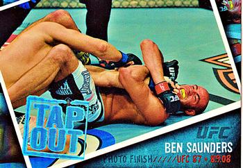 2009 Topps UFC Round 2 - Photo Finish #PF-19 Ben Saunders Front
