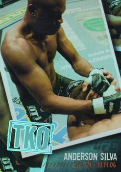 2009 Topps UFC Round 2 - Photo Finish #PF-20 Anderson Silva Front