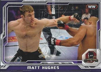 2014 Topps UFC Champions - Purple #137 Matt Hughes Front