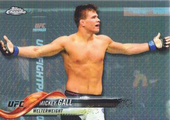 2018 Topps Chrome UFC - Refractor #11 Mickey Gall Front