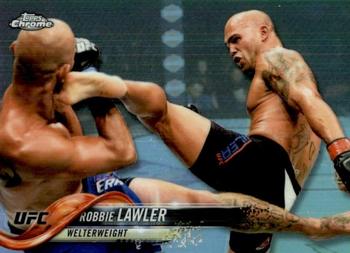 2018 Topps Chrome UFC - Refractor #35 Robbie Lawler Front