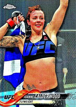 2018 Topps Chrome UFC - Refractor #44 Joanne Calderwood Front