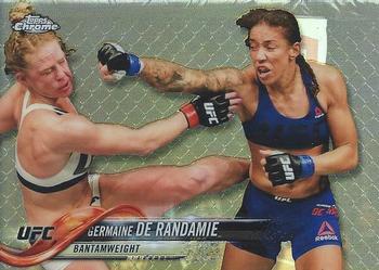 2018 Topps Chrome UFC - Refractor #83 Germaine de Randamie Front