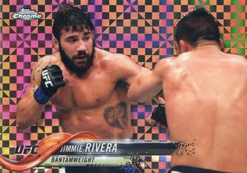 2018 Topps Chrome UFC - X-Fractor #56 Jimmie Rivera Front