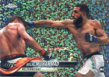 2018 Topps Chrome UFC - Diamond #75 Belal Muhammad Front