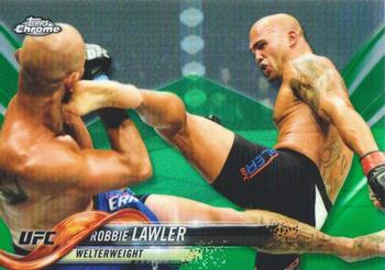 2018 Topps Chrome UFC - Green #35 Robbie Lawler Front