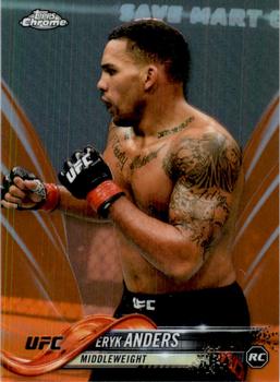 2018 Topps Chrome UFC - Orange #7 Eryk Anders Front