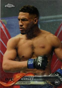 2018 Topps Chrome UFC - Red #19 Kevin Lee Front