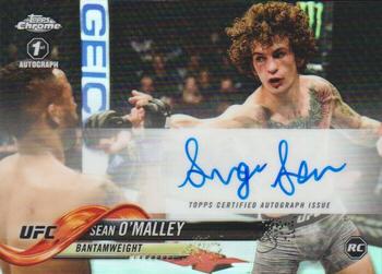 2018 Topps Chrome UFC - Autographs #FA-SOM Sean O'Malley Front