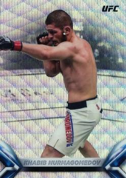 2018 Topps Chrome UFC - 2018 UFC Knockout Chrome Wave #UFCK-KN Khabib Nurmagomedov Front