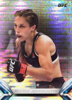 2018 Topps Chrome UFC - 2018 UFC Knockout Chrome Pulsar #UFCK-JJ Joanna Jędrzejczyk Front