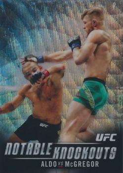 2018 Topps Chrome UFC - Notable Knockouts Wave #NK-CM Conor McGregor Front