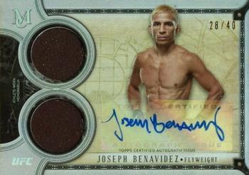 2018 Topps UFC Museum Collection - Signature Swatch Dual Relic Autographs #SSADR-JB Joseph Benavidez Front