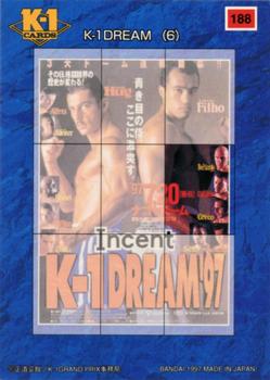 1997 Bandai K-1 Grand Prix #188 K-1 Dream (6) Back