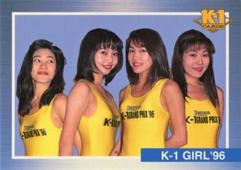 1997 Bandai K-1 Grand Prix #196 K-1 Girl '96 Front