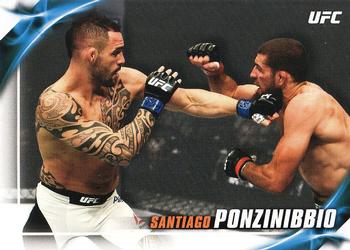 2019 Topps UFC Knockout #5 Santiago Ponzinibbio Front