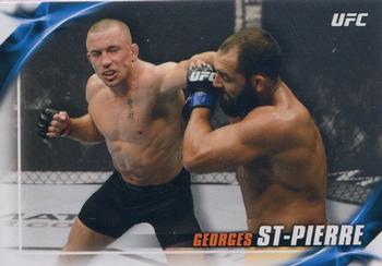 2019 Topps UFC Knockout #11 Georges St-Pierre Front