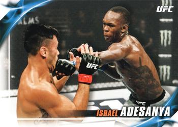 2019 Topps UFC Knockout #34 Israel Adesanya Front