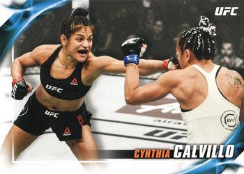 2019 Topps UFC Knockout #40 Cynthia Calvillo Front