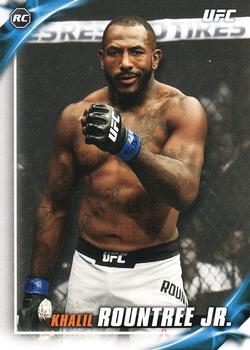 2019 Topps UFC Knockout #46 Khalil Rountree Jr. Front